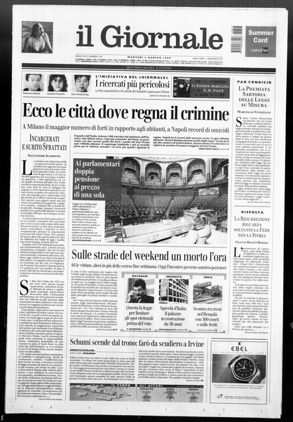 Il giornale : quotidiano del mattino